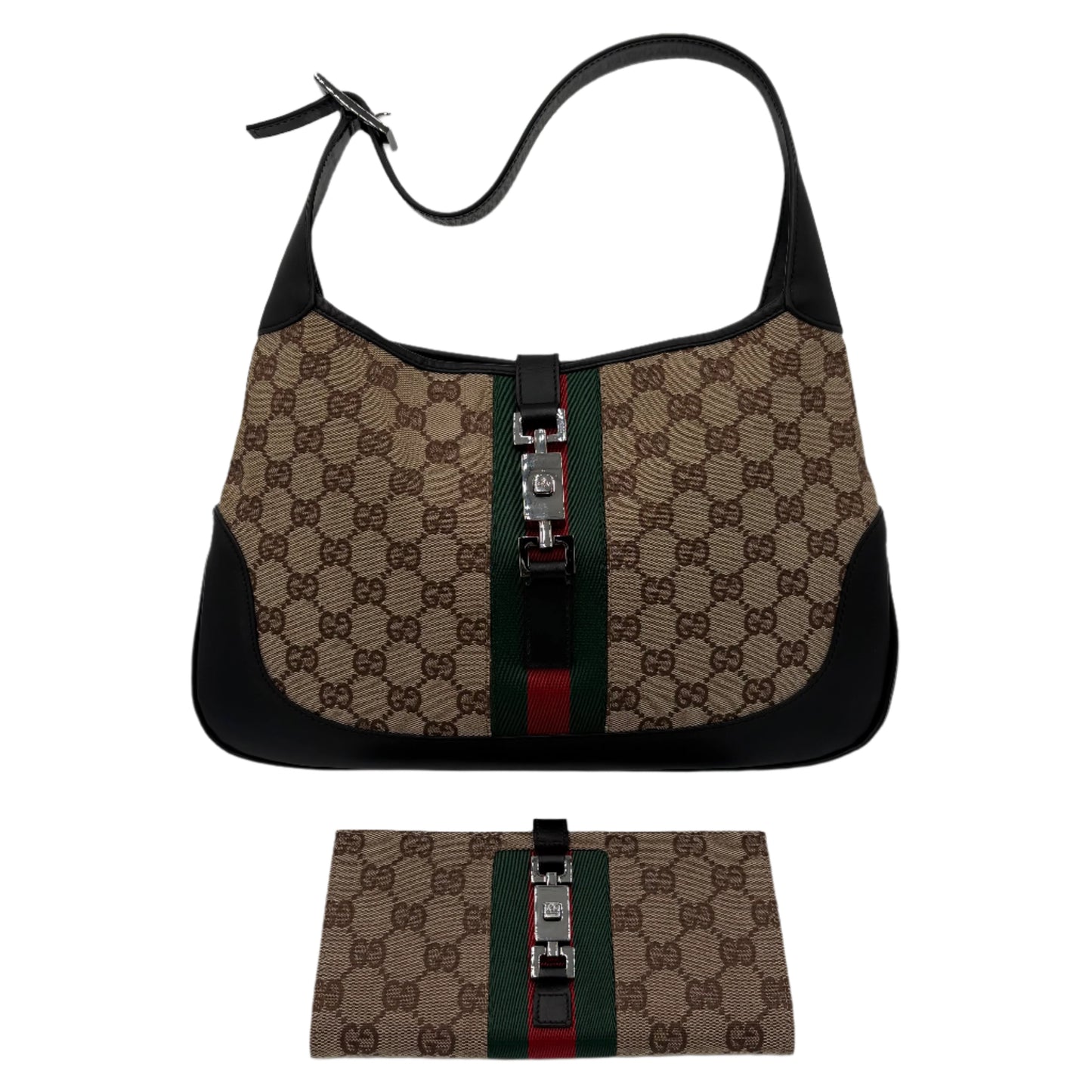 MINT Vintage Gucci Jackie 1961 Bag and Wallet