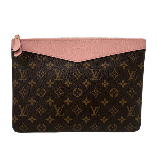 Chipped Louis Vuitton Monogram Daily Pouch