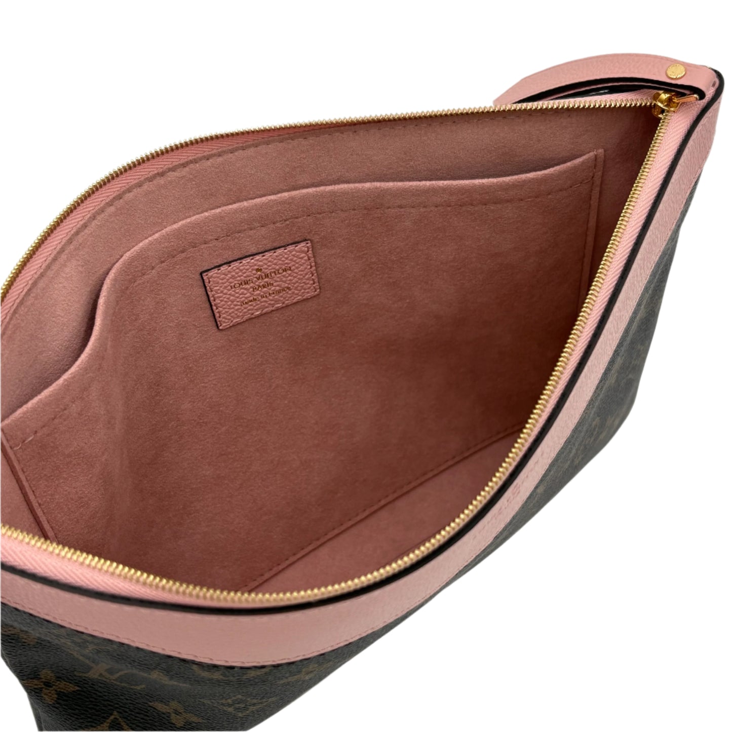 Chipped Louis Vuitton Monogram Daily Pouch
