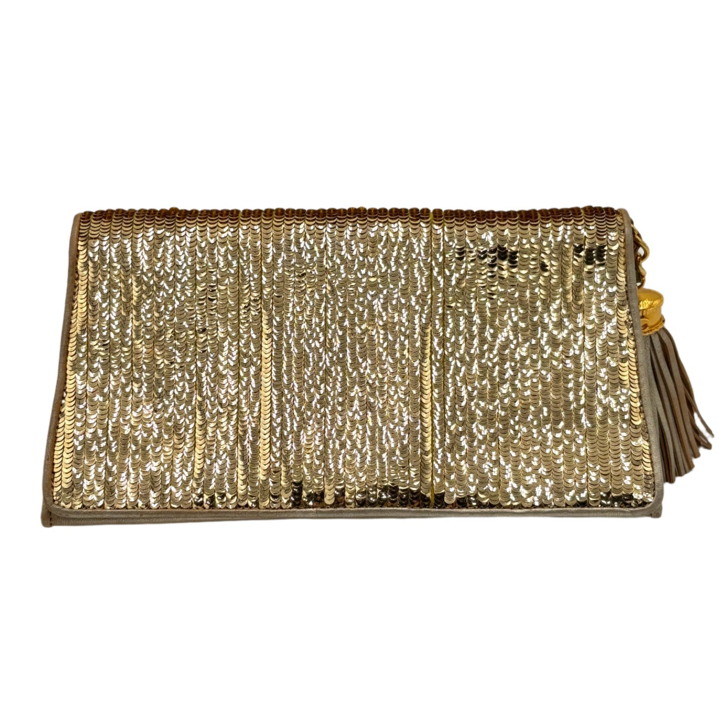 Rare 1986 Chanel Sequin Clutch