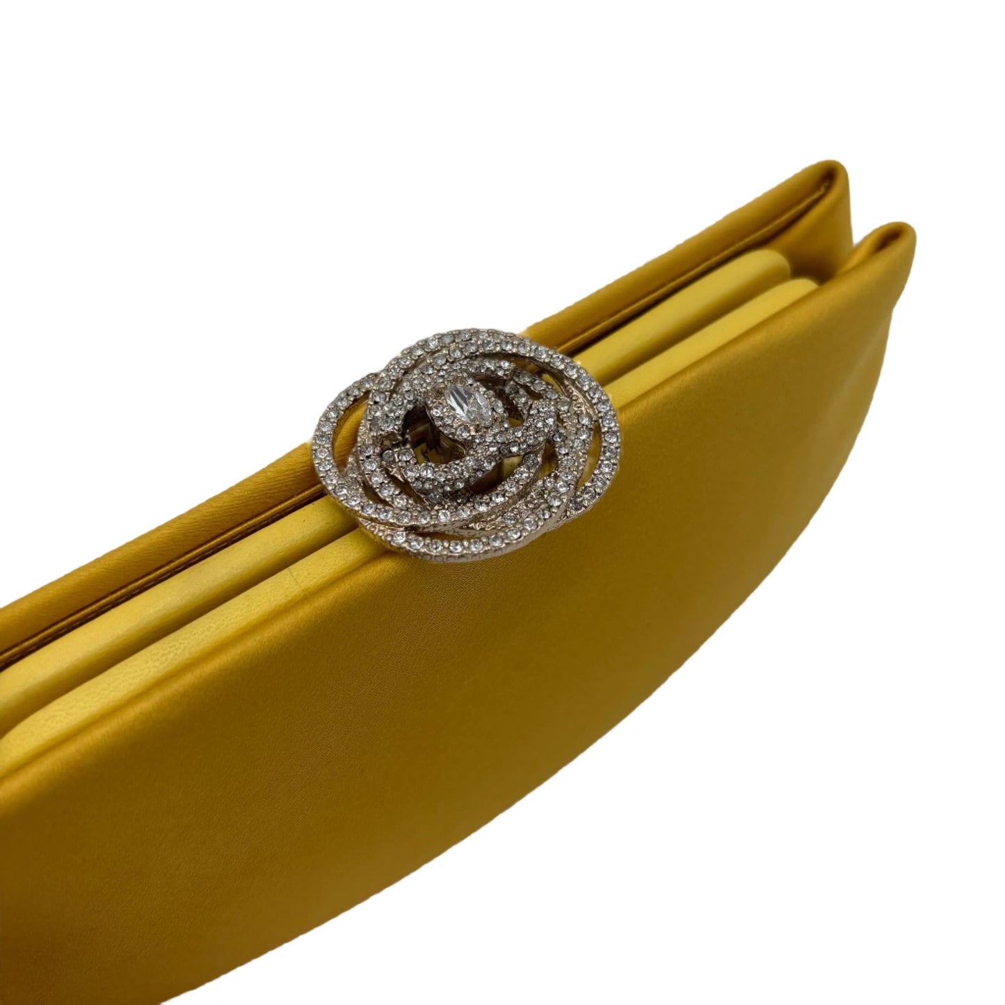 Chanel Camelia Clasp Clutch