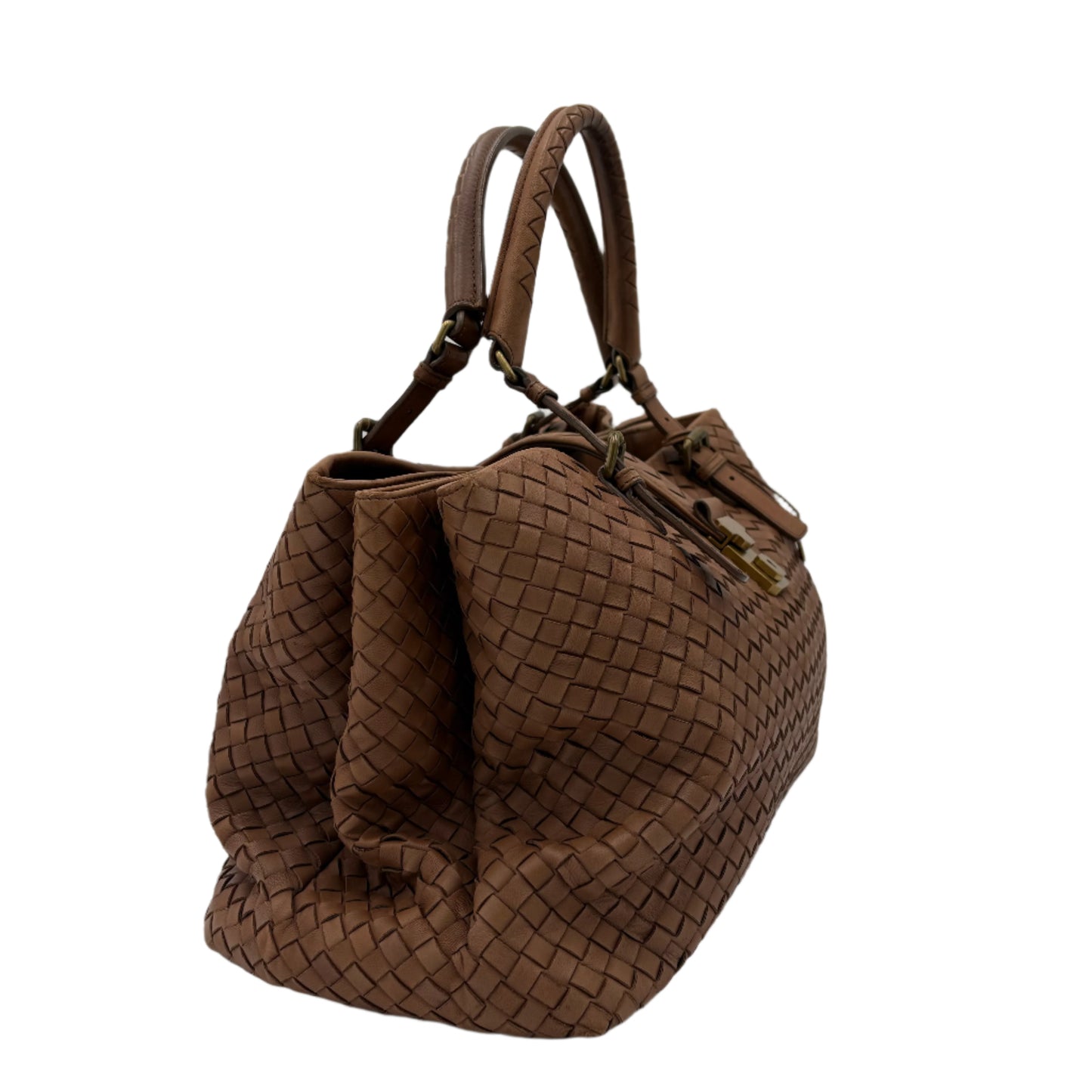Bottega Veneta Roma Leather Tote