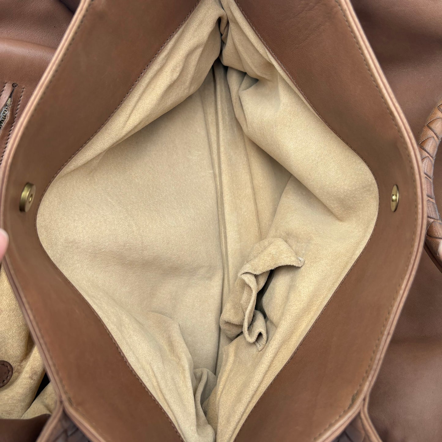 Bottega Veneta Roma Leather Tote