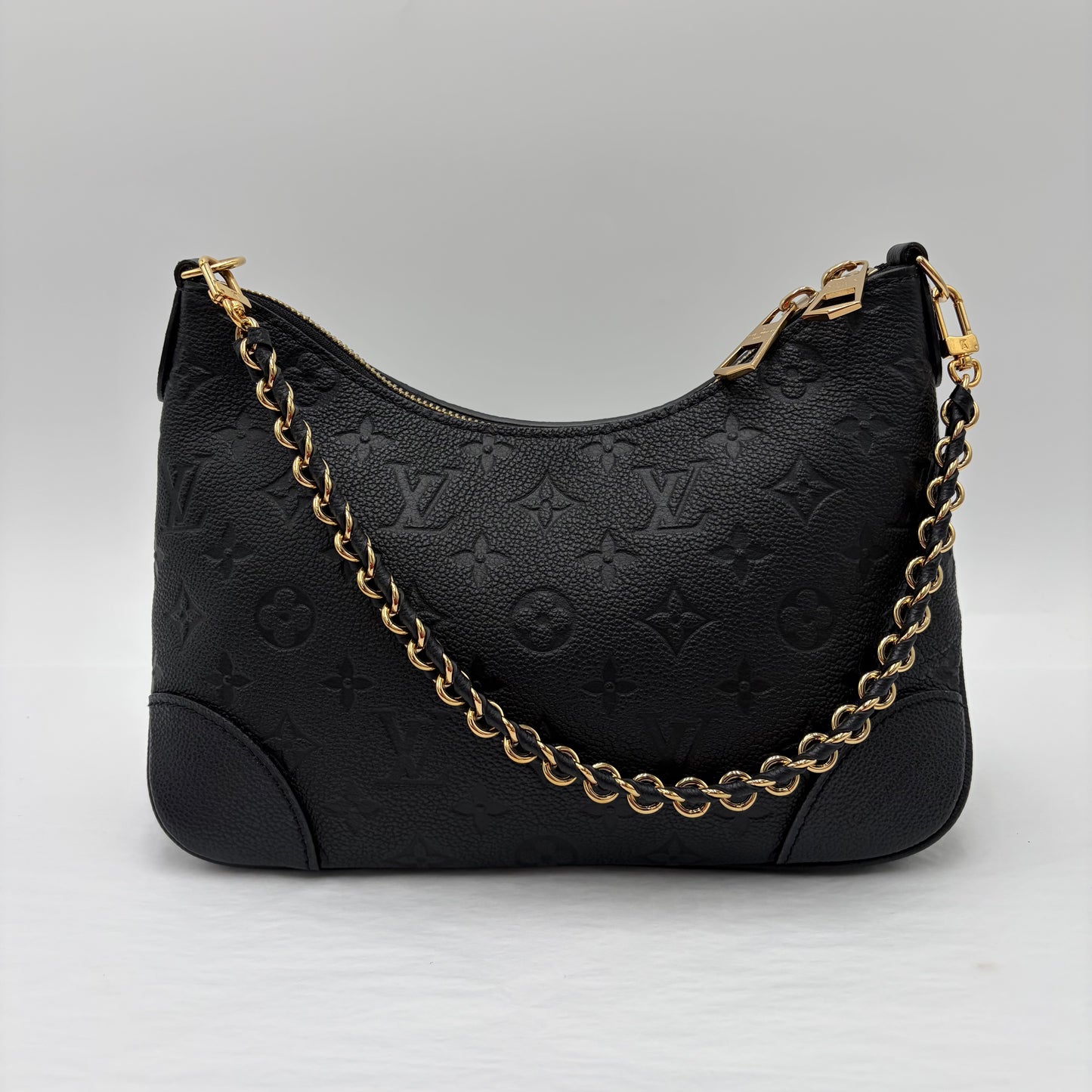 Louis Vuitton Boulogne PM Empreinte Leather Black
