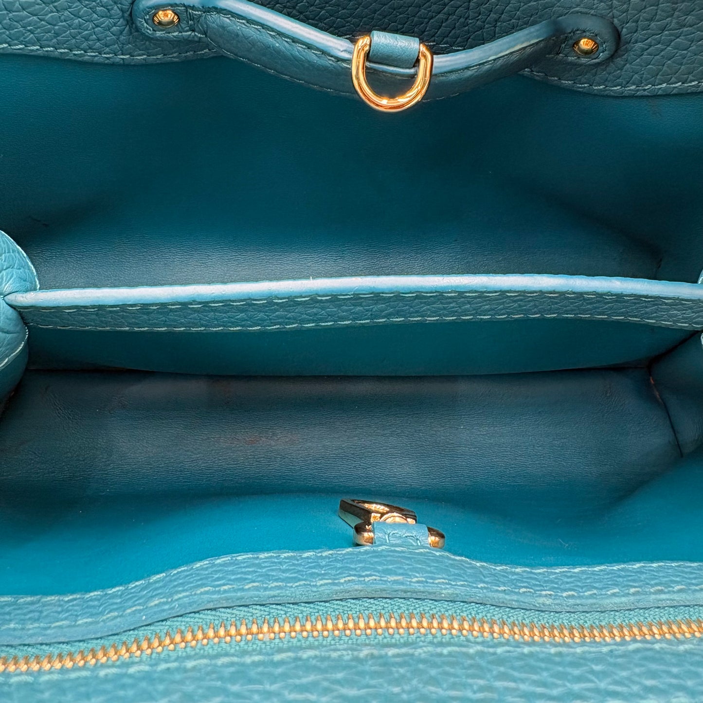 LOUIS VUITTON CAPUCINES PYTHON LEATHER VIBA