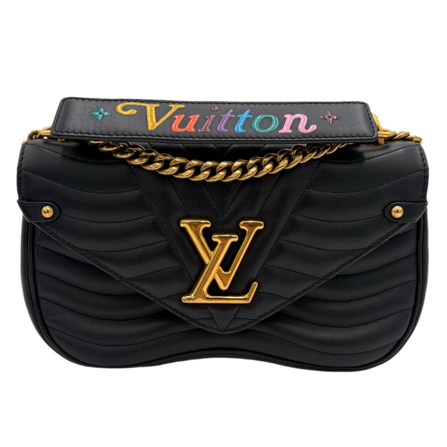 Louis Vuitton New Wave Chain Bg-Black : MM