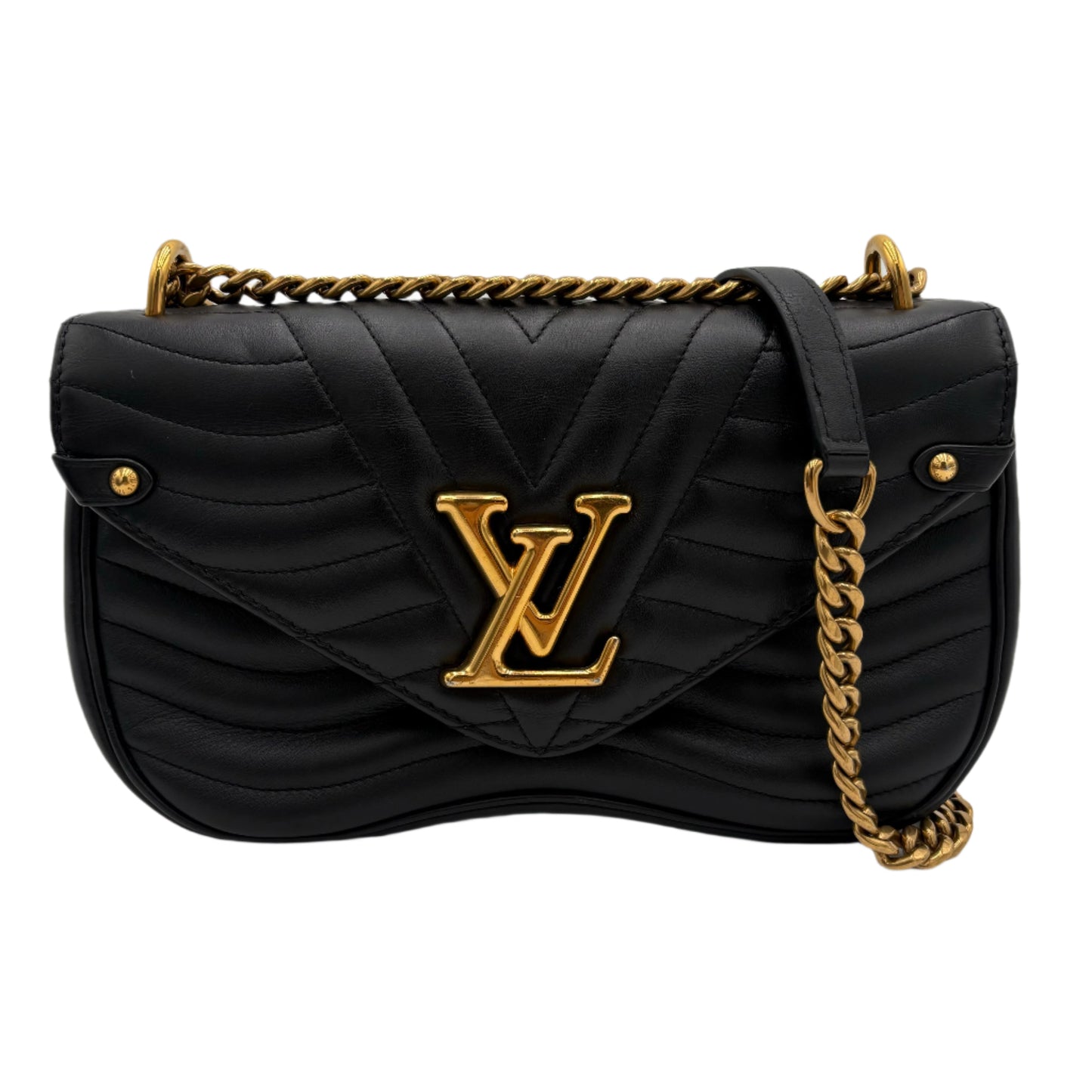 Louis Vuitton New Wave Chain Bg-Black : MM