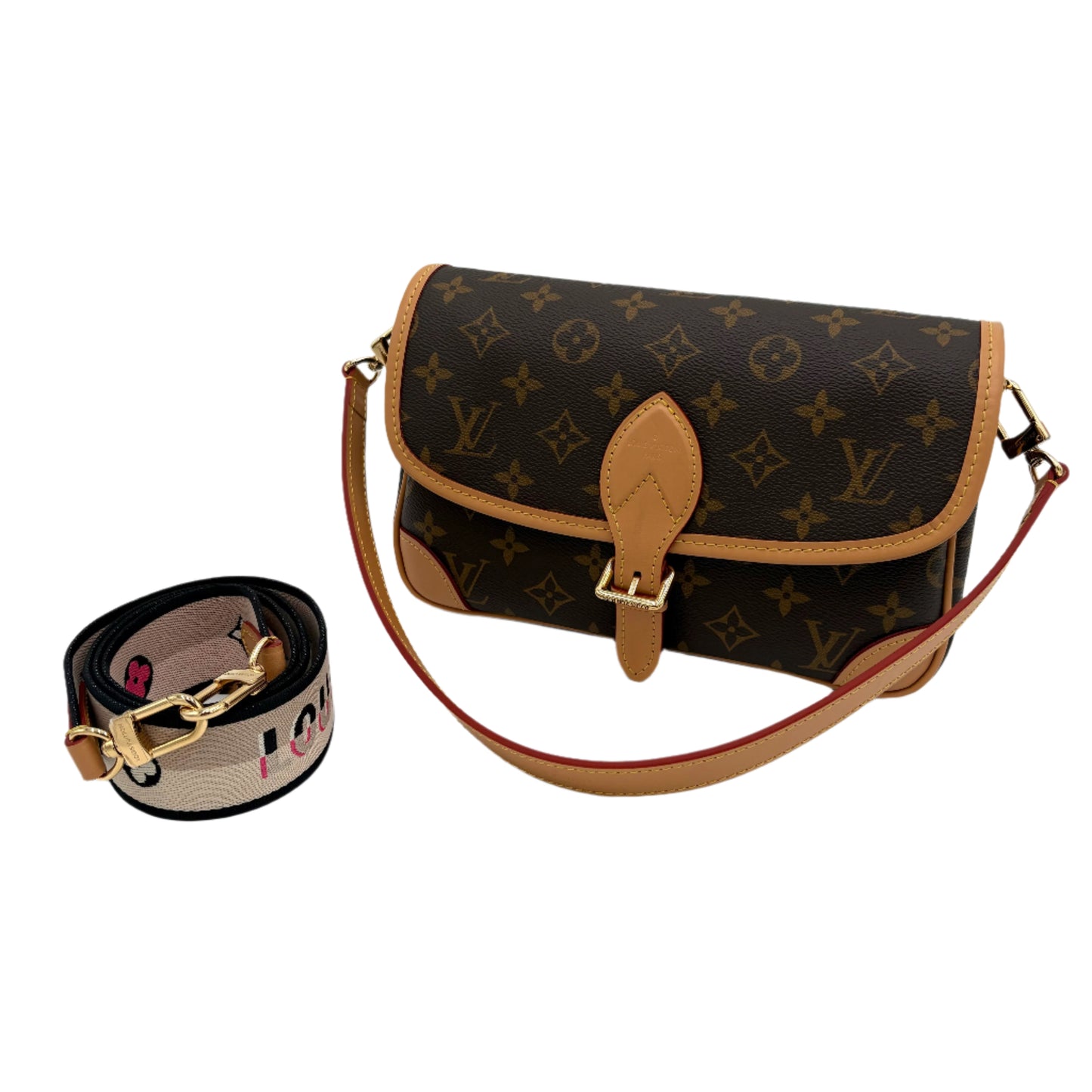 MIB Louis Vuitton Monogram Diane Flap Bag
