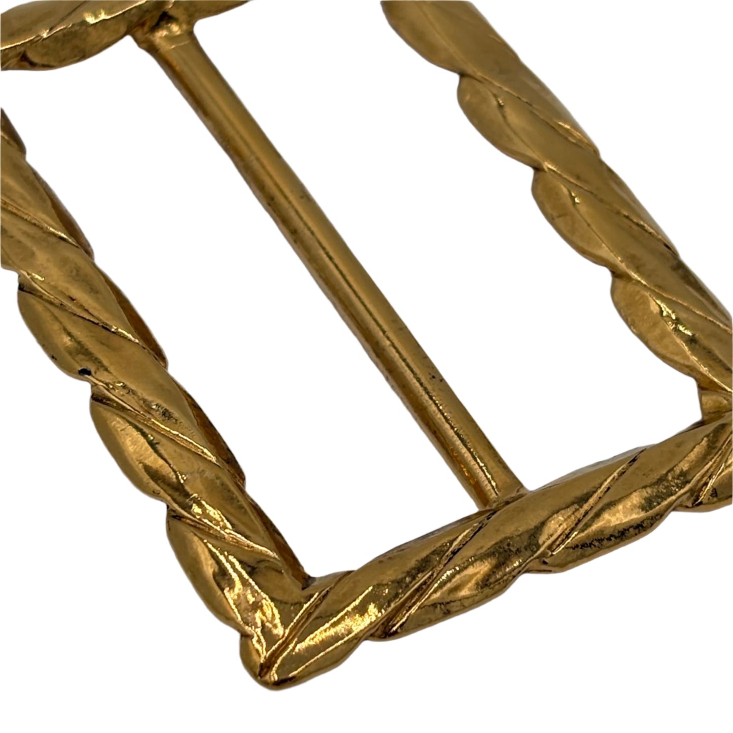 Vintage Chanel Gold Plated Belt Buckle