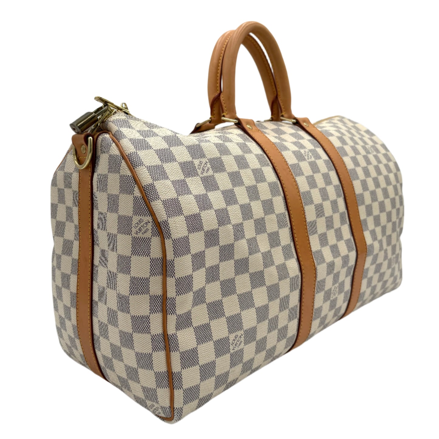 Louis Vuitton  Damier Azur Keepall Bandouliere 45
