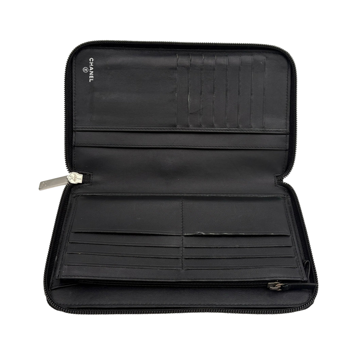 2010-11 Chanel Zip Around Organizer Caviar