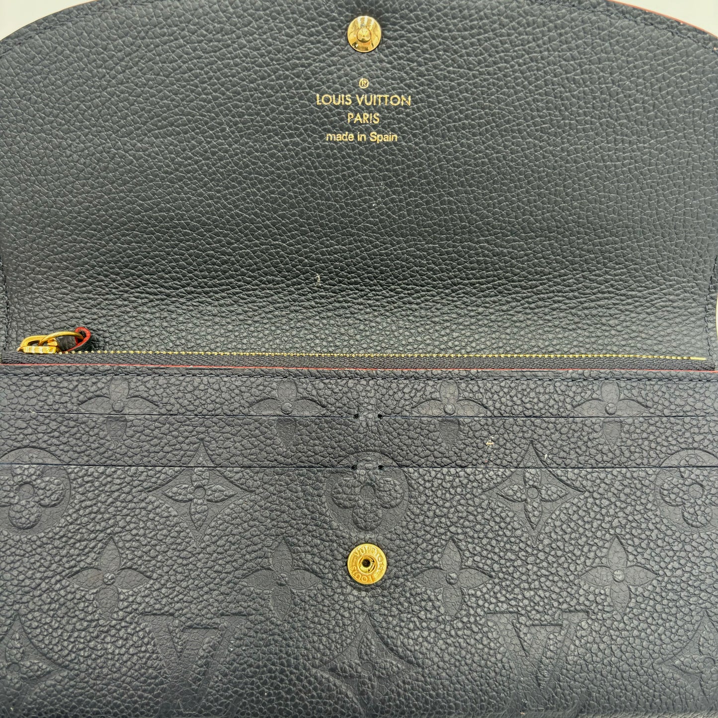 Louis Vuitton Empreinte Leather Emilie Wallet