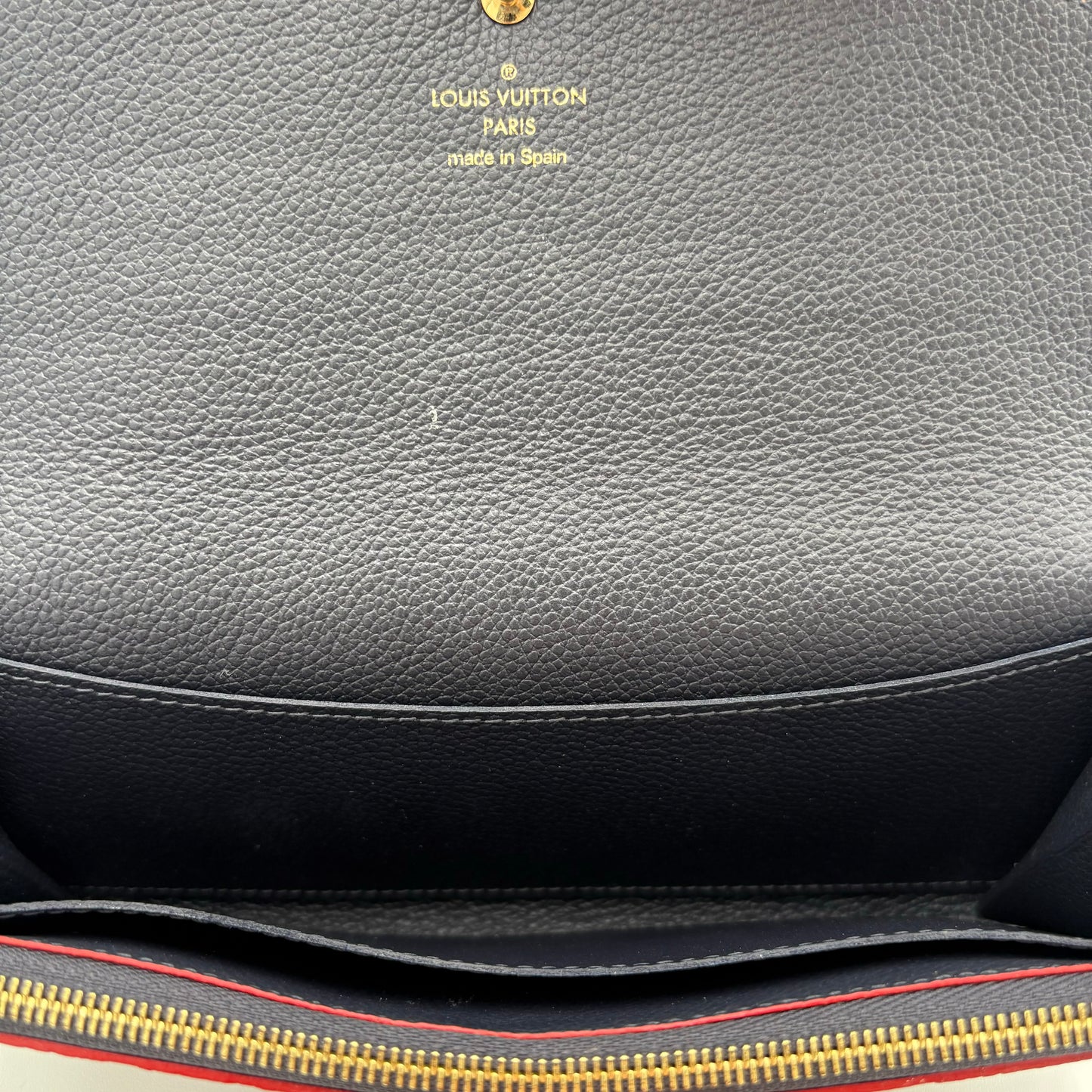 Louis Vuitton Empreinte Leather Emilie Wallet
