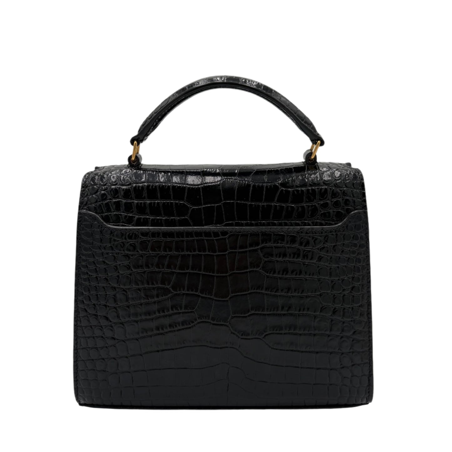 MIB YSL Saint Laurent Cassandra Croc Mini Top Handle Bag
