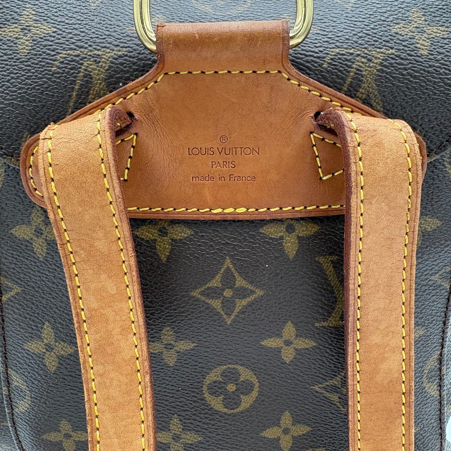 1997 Louis Vuitton Montsouris Monogram Backpack
