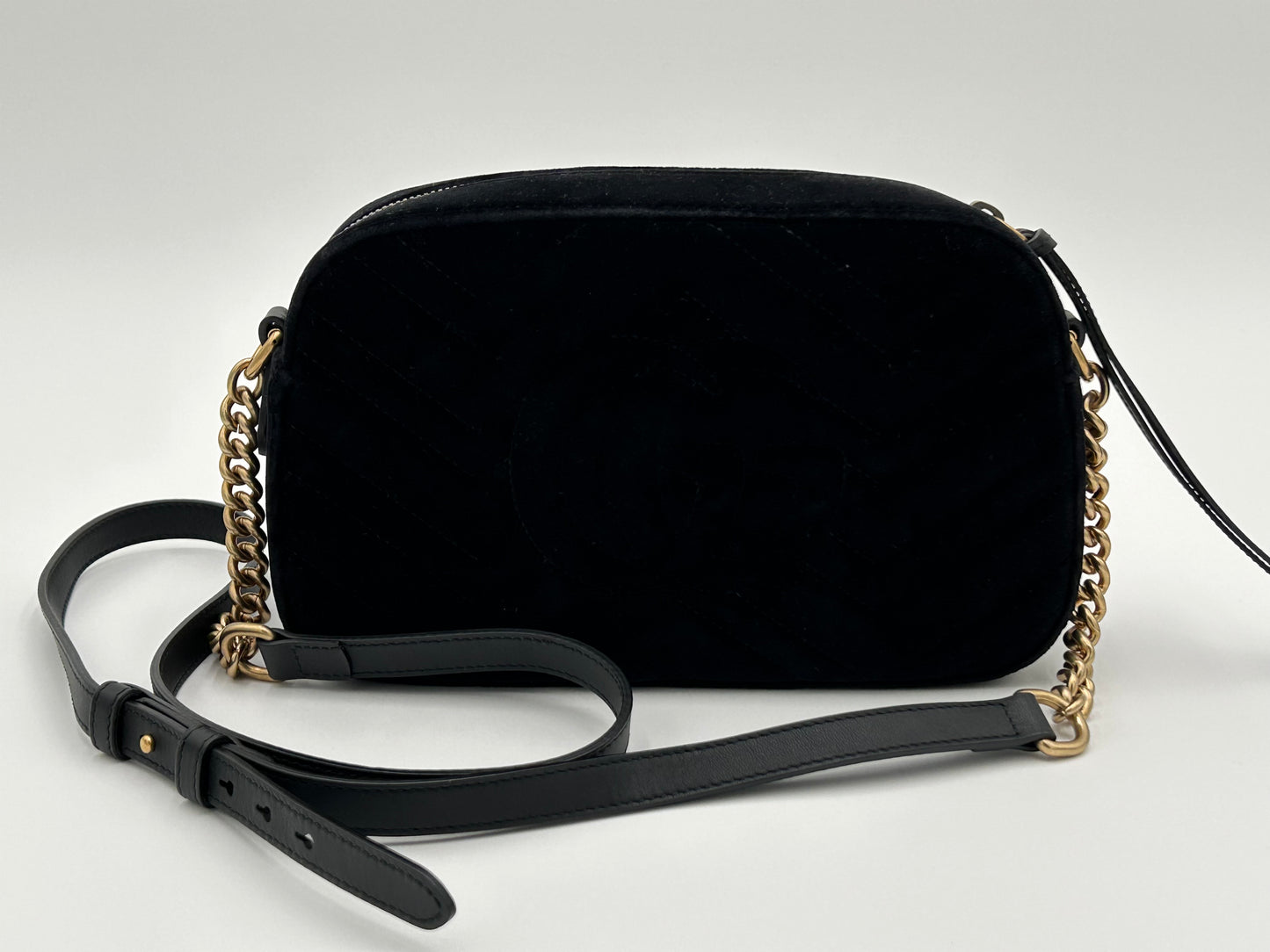 Gucci GG Marmont Velvet Camera Bag