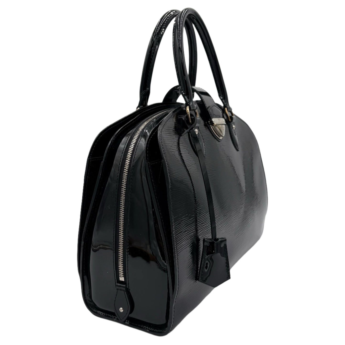 Louis Vuitton Pont Neuf GM.-Black Patent