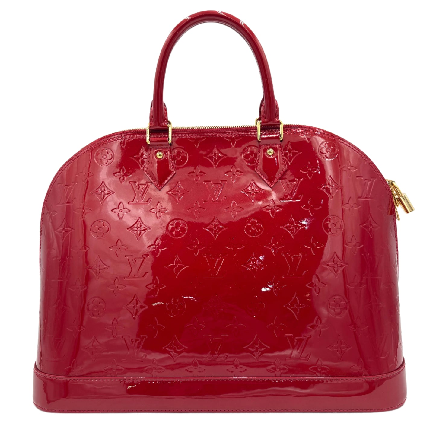 Louis Vuitton Vernis Alma-Cherry Red : GM
