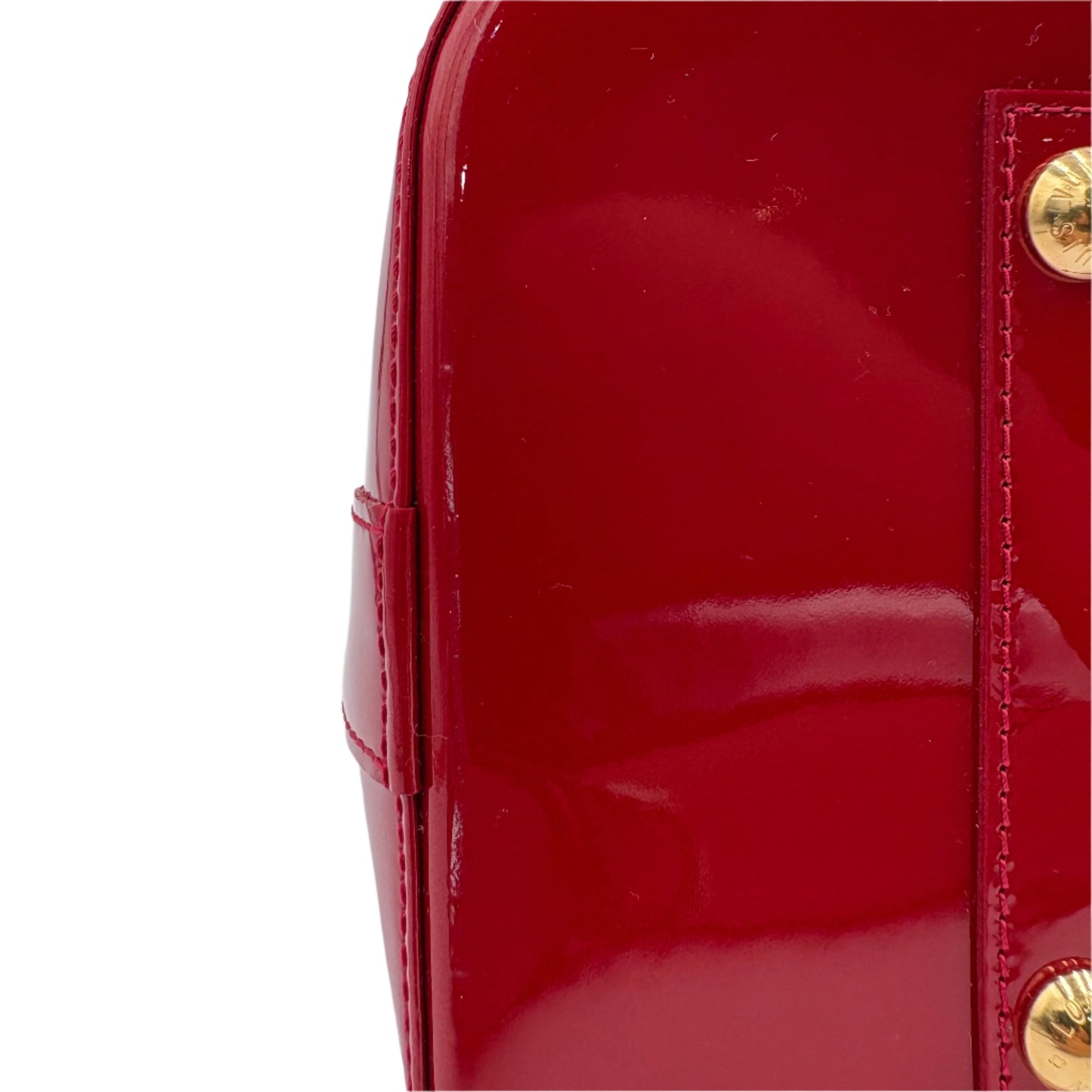 Louis Vuitton Vernis Alma-Cherry Red : GM