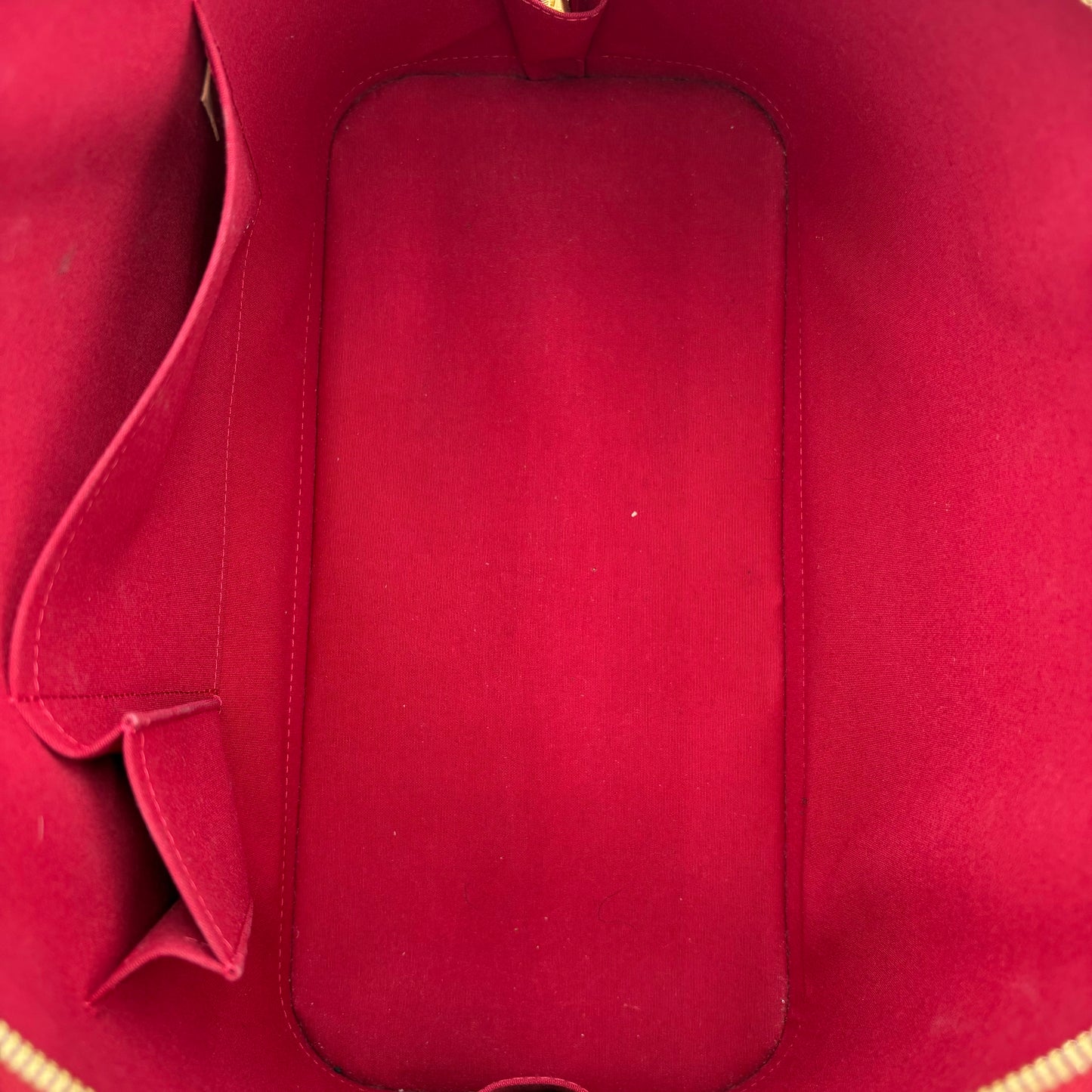 Louis Vuitton Vernis Alma-Cherry Red : GM