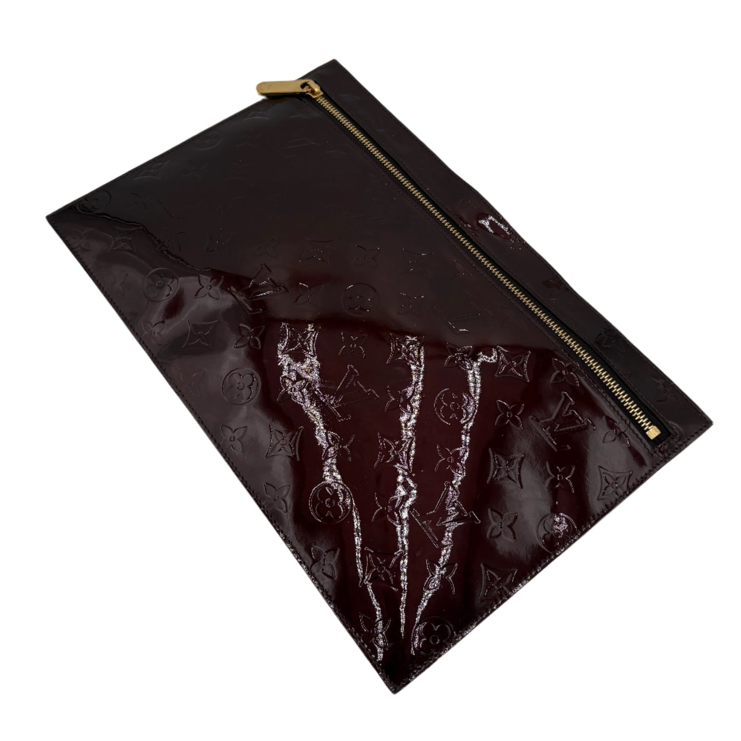 2010 Louis Vuitton Envelope-Vernis : Large