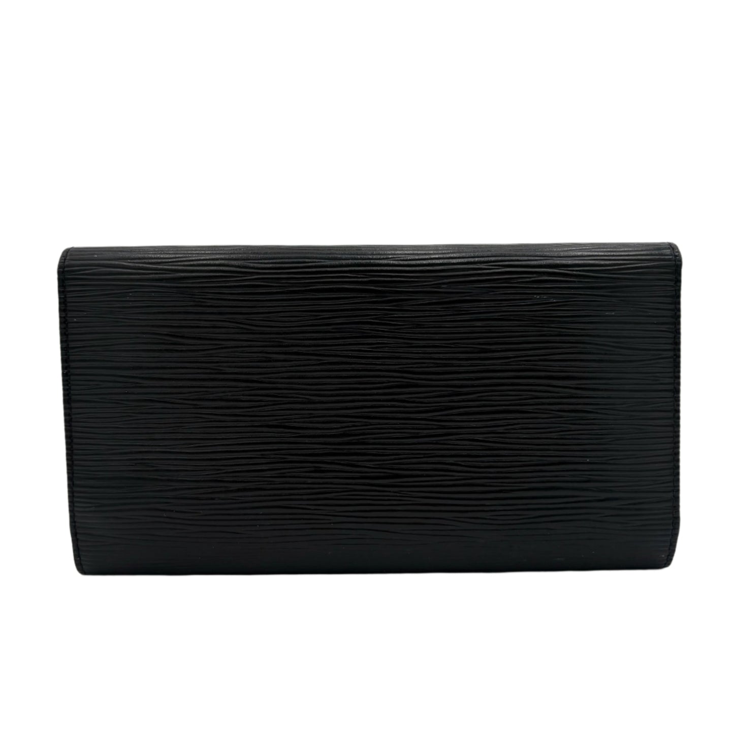 LV Porte Tresor Wallet-Black Epi