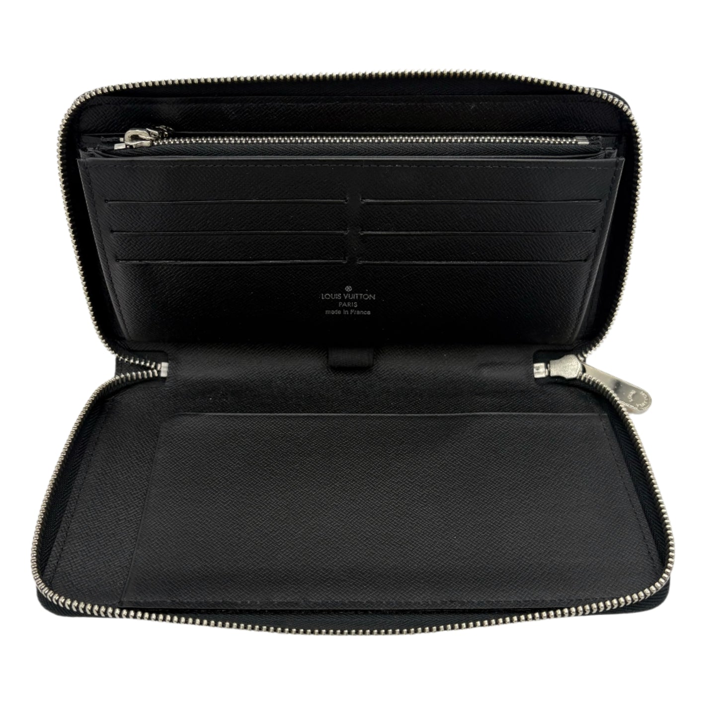 Louis Vuitton Zippy Organizer...-Black Epi