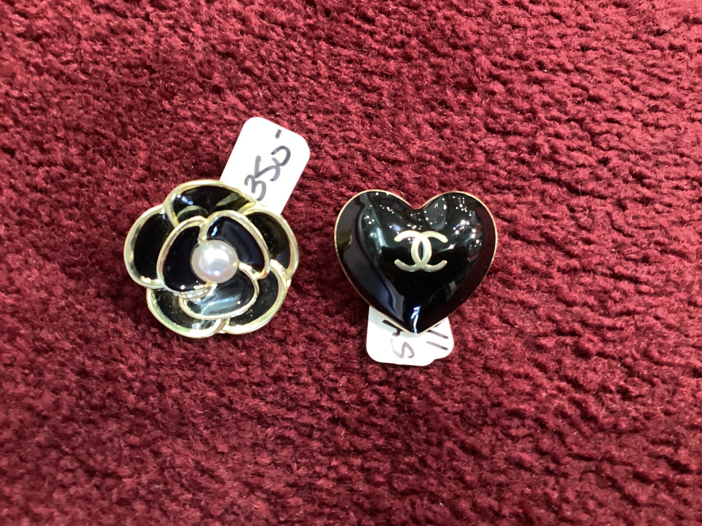 2023 Holiday Black Enamel Charms
