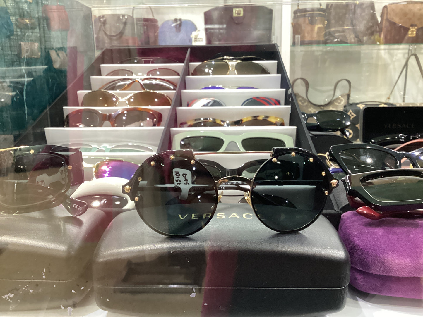 Versace 4337 Round Sunglasses