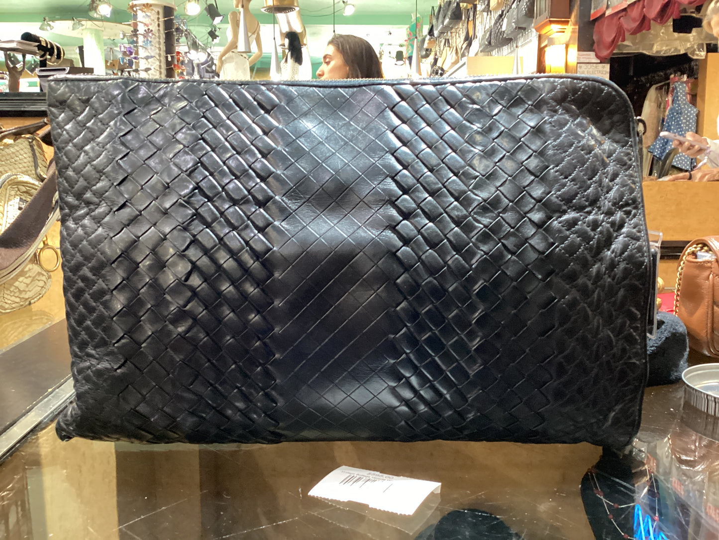 Vintage Bottega Venetta Woven Clutch