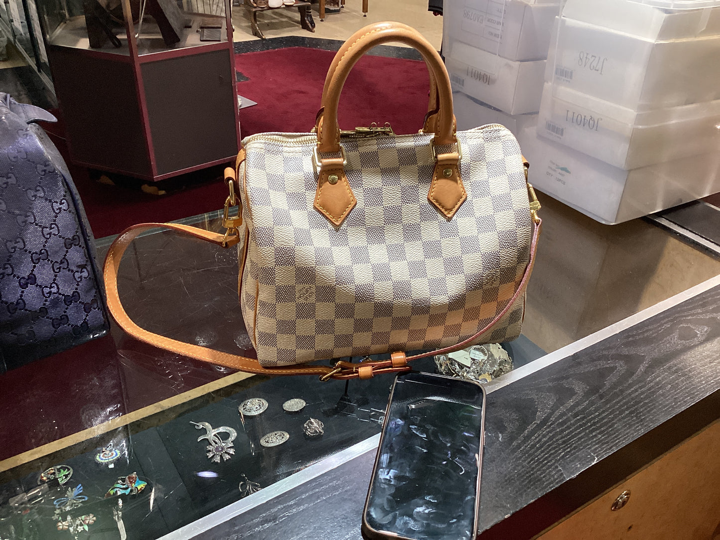 2015 Louis Vuitton Speedy Bandouliere 25
