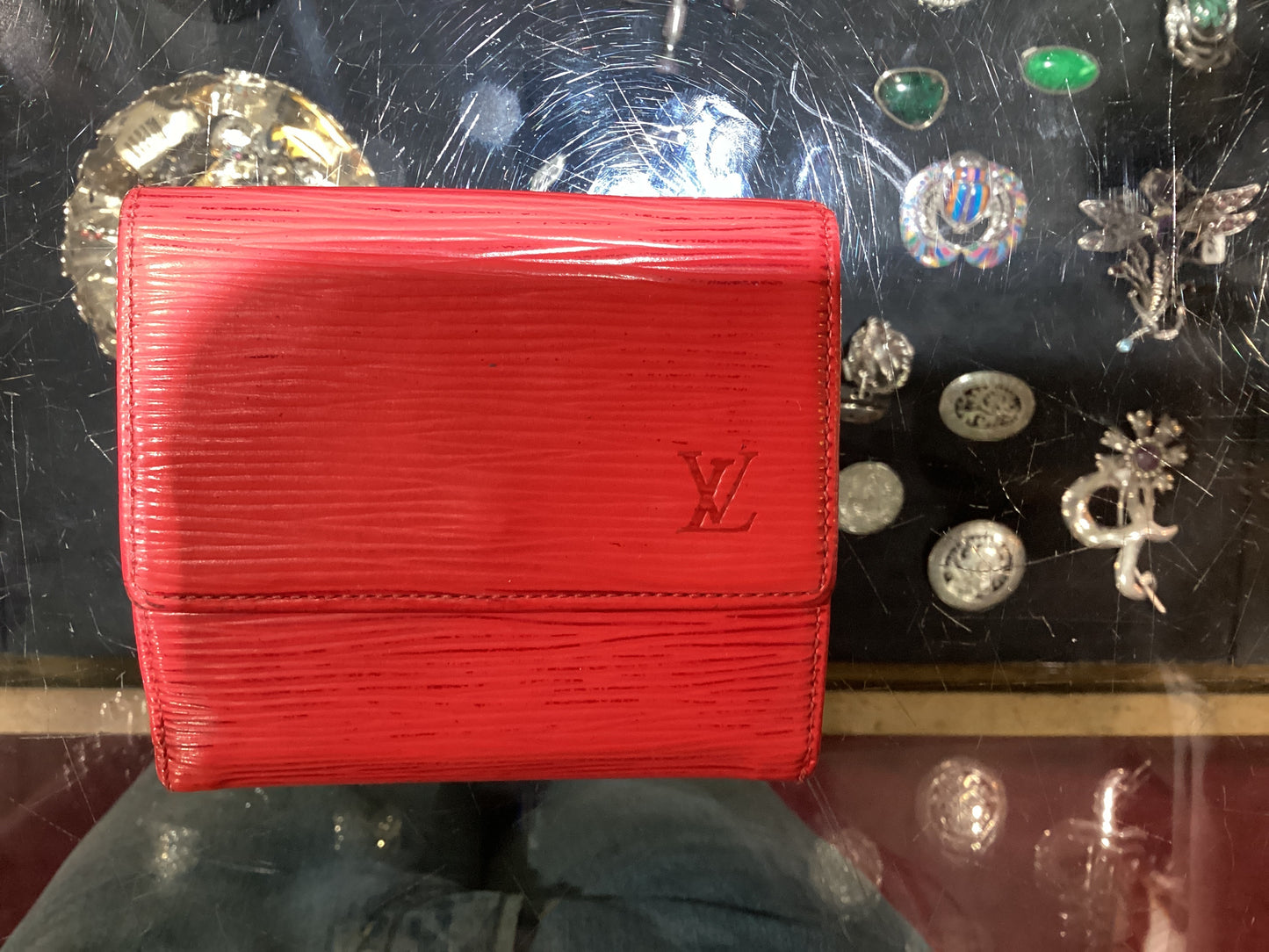 Louis Vuitton Epi Tri-Fold Wallet