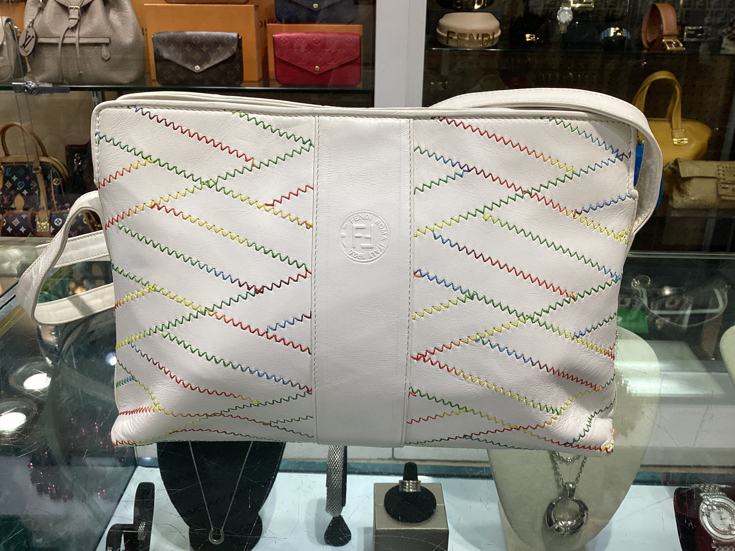 Vintage Fendi Stitch Crossbody