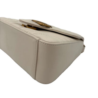 MIB Gucci GG Marmont mini top handle bag Ivory