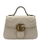 MIB Gucci GG Marmont mini top handle bag Ivory