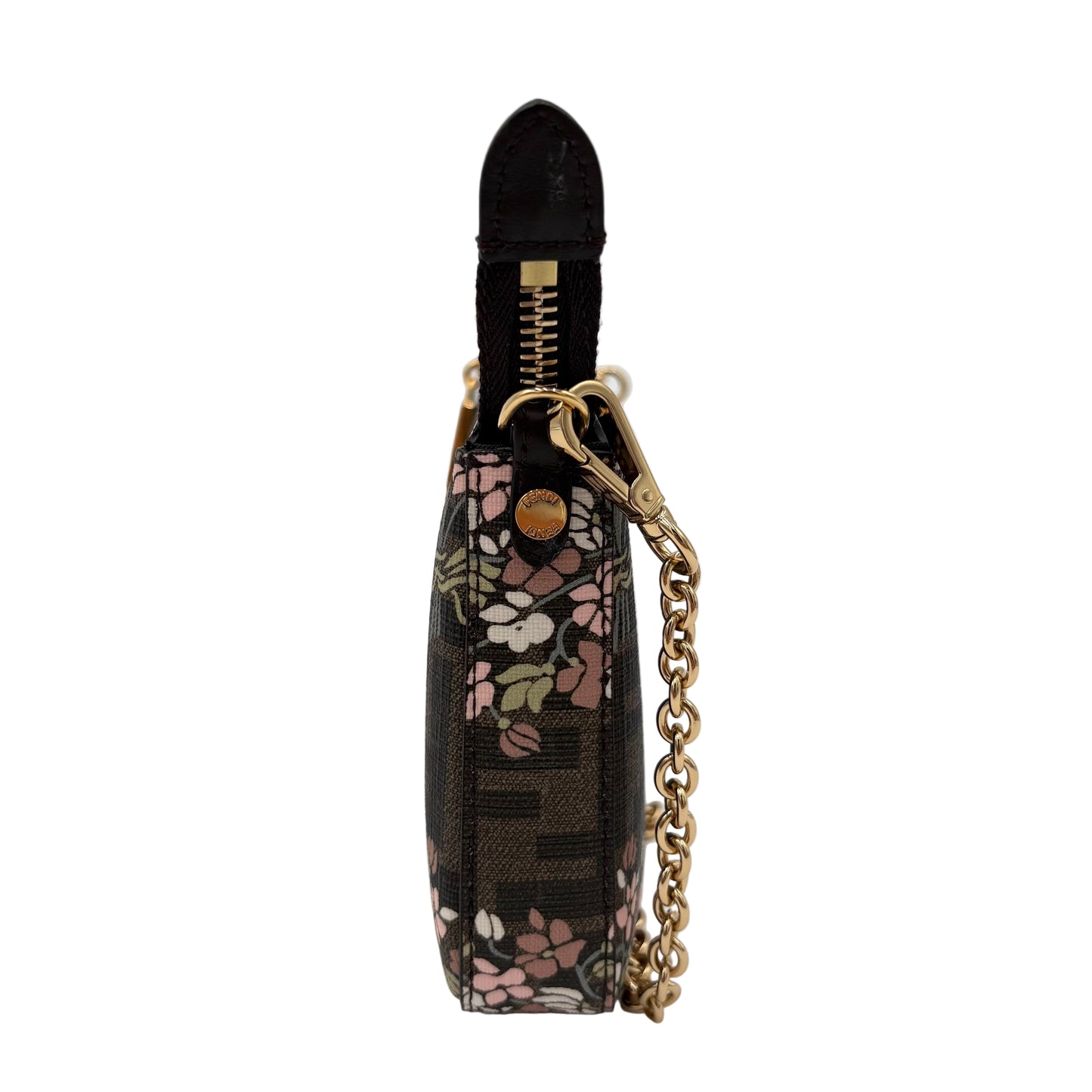 MIB Fendi Flower Bouquet Baguette Pouch