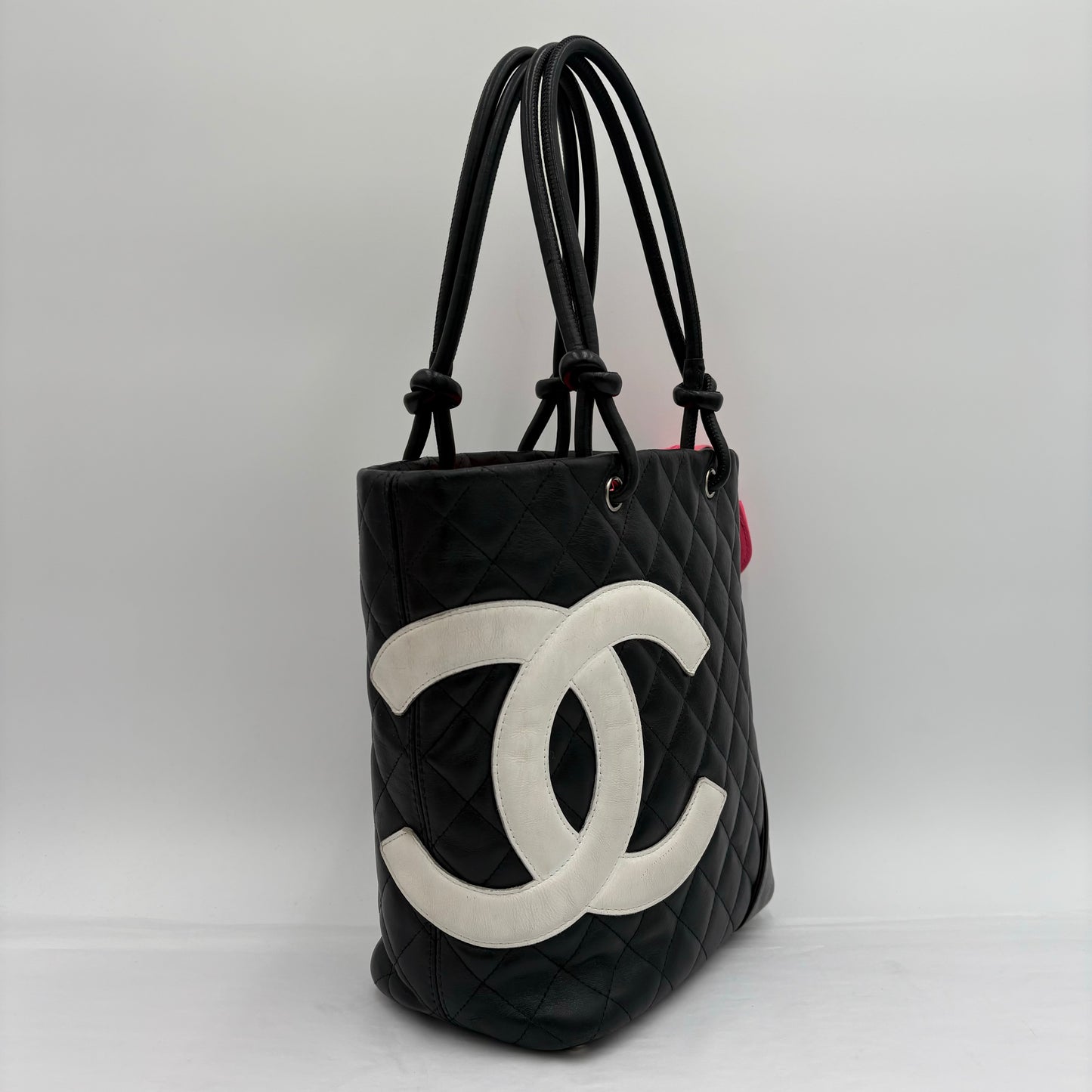 Chanel Black/White Cambon Medium Tote