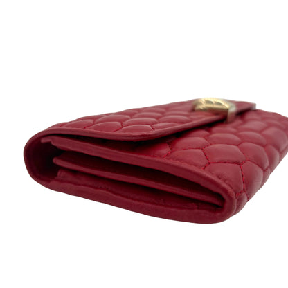 NWT Roberto Cavalli Quilted Continental Wallet