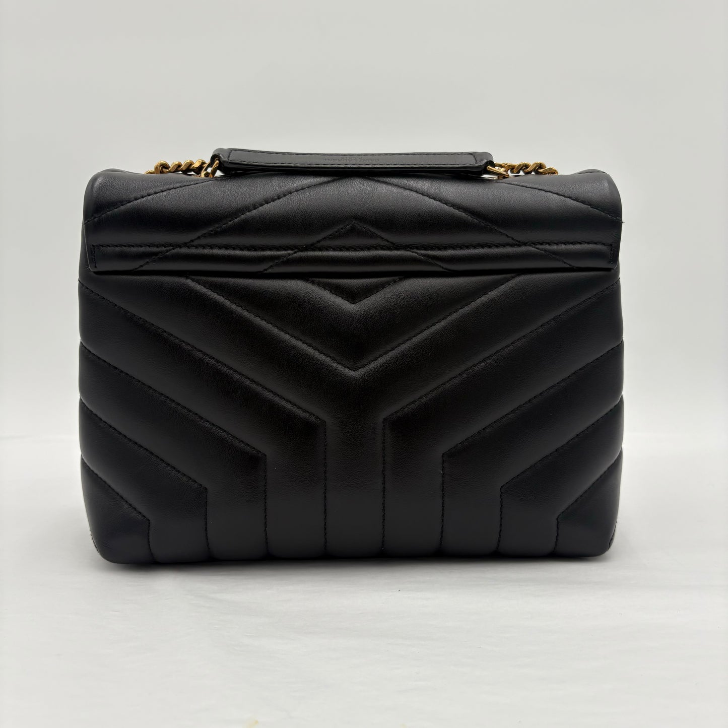 Saint Laurent Loulou Small Shoulder Bag Black