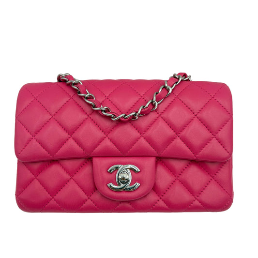 2017-18 Chanel Mini Rectangle Single Flap Bag