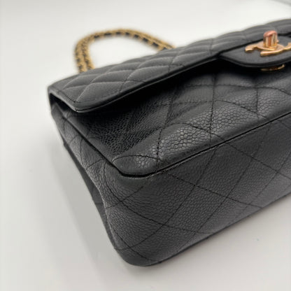 Pre 2008 Chanel Caviar Gold Hardware Double Flap