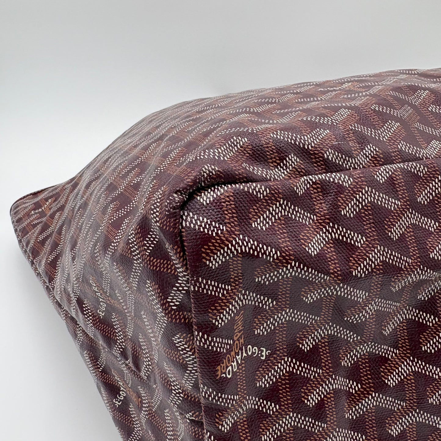 Goyard Saint Louis Tote GM Bordeaux w/pouch