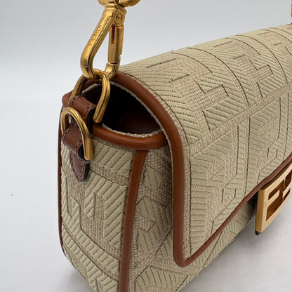 Fendi Raffia King Lucido Baguette