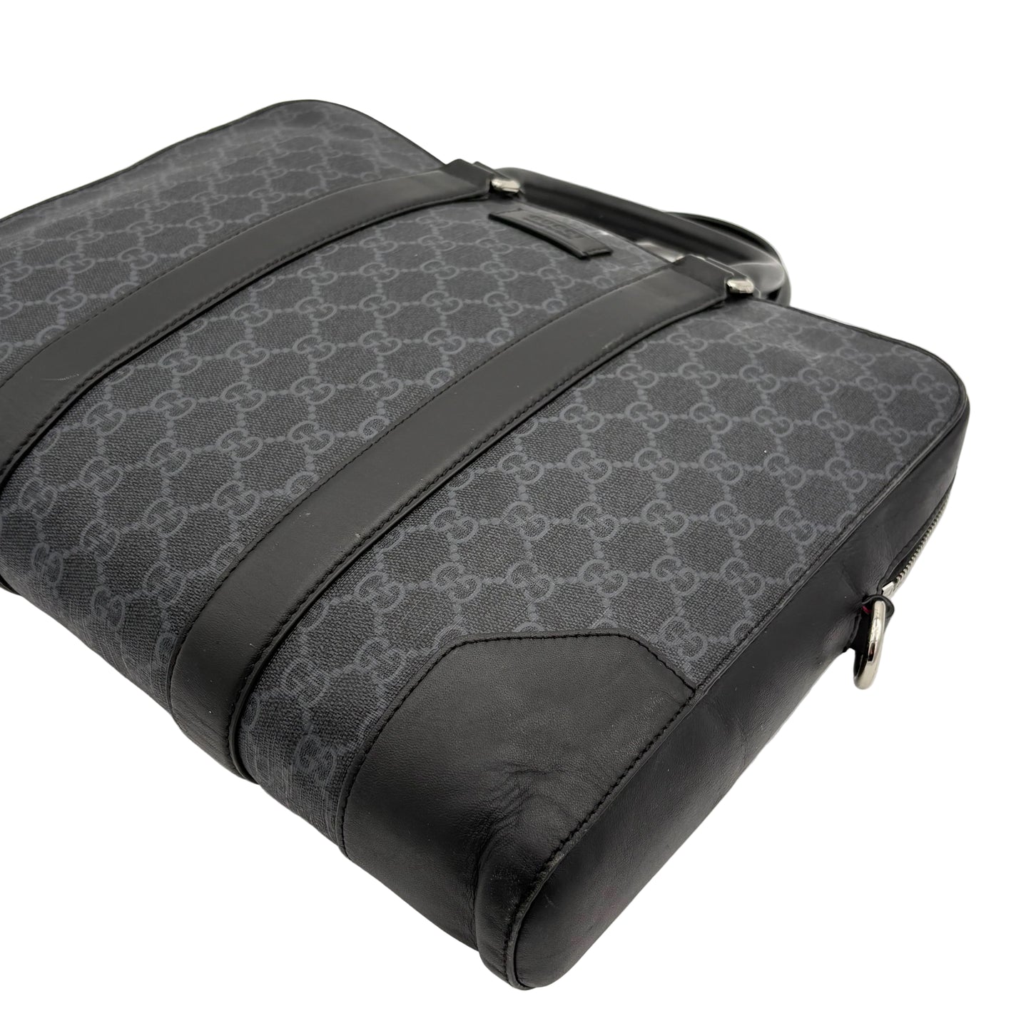 Gucci Supreme Briefcase with Web Strap