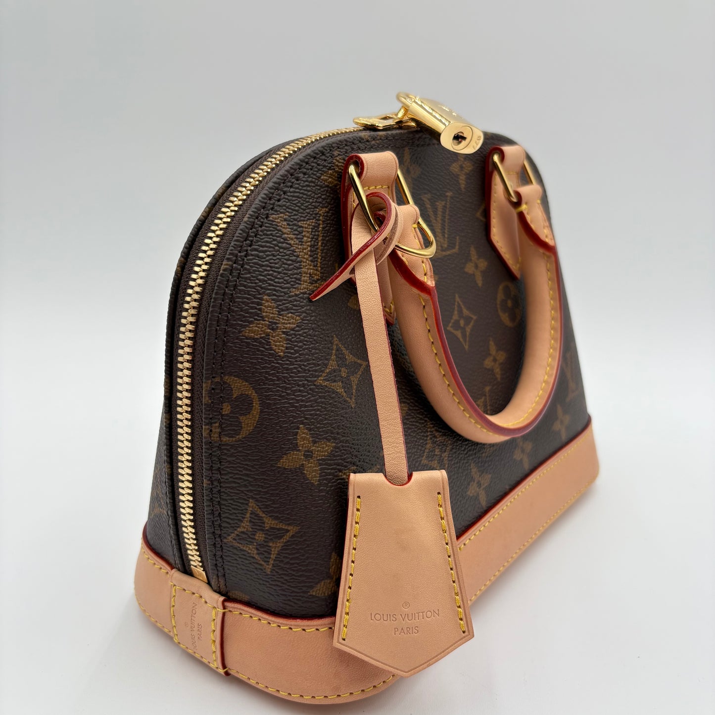Chipped Louis Vuitton Monogram Alma BB