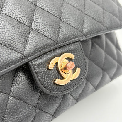Pre 2008 Chanel Caviar Gold Hardware Double Flap