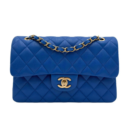 Chipped Chanel Caviar Double Flap Bag