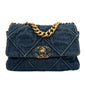 2020 Chanel Quilted Denim 19 Bag