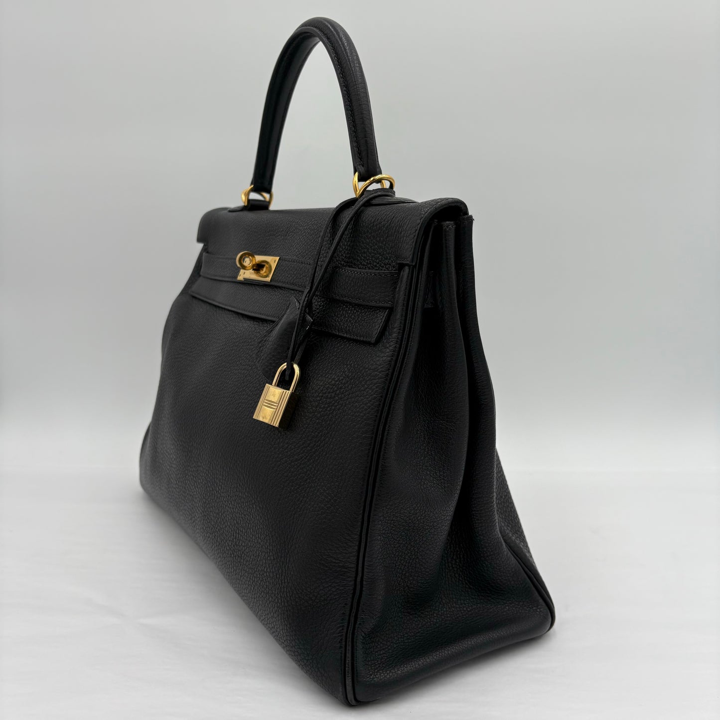 2001 Hermès Retourne Kelly Taurillon Clemence Leather