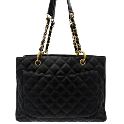 2008/09 Chanel Grand Shopping Tote-Black Caviar